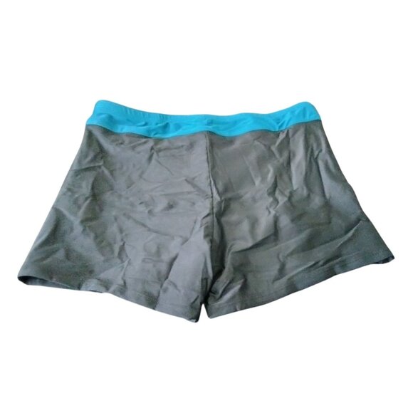 Tempt Me Size Medium 2-Piece Tankini V-Neck Ruched Top High-Waisted Boyshorts - Picture 8 of 11